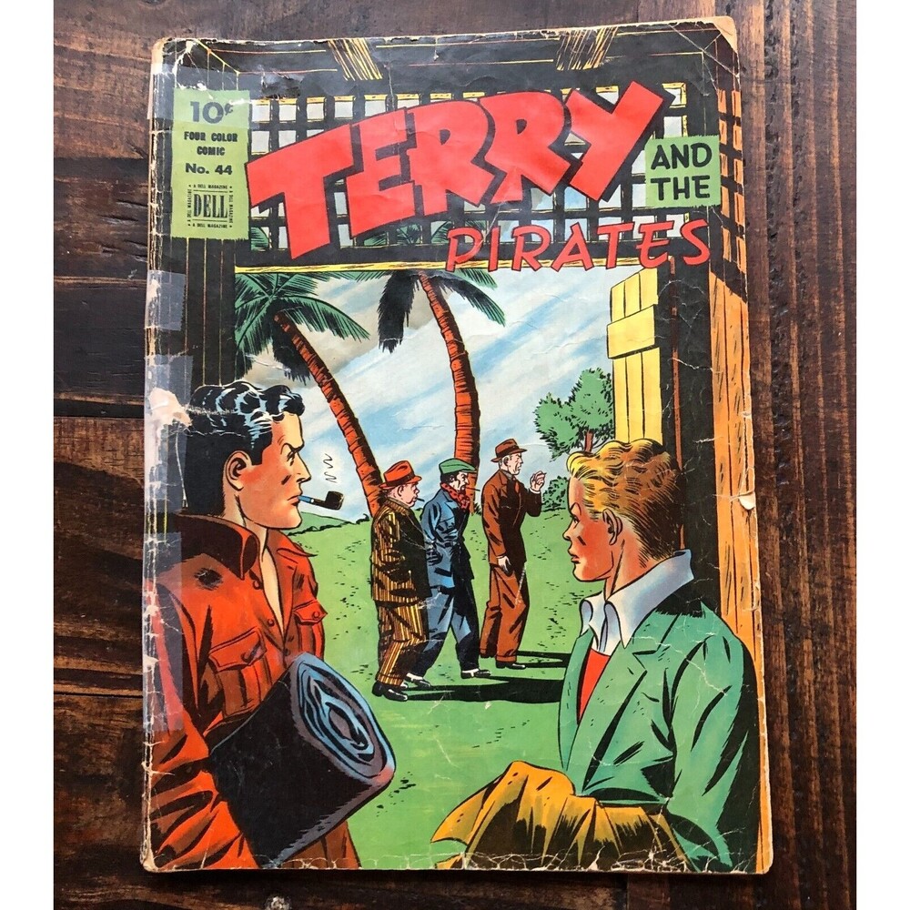 Terry And The Pirates #44 Dell Comics Milton Caniff 1938 Copywrite